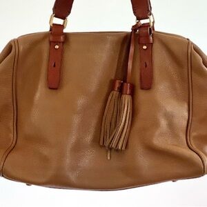 Elegant Tan Leather Handbag